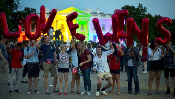 AP WAS THERE Supreme Court gives same sex marriage rights AP News